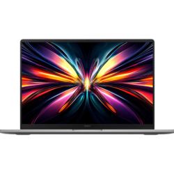 Xiaomi Redmibook 16 (2026) laptop, front view with 16-inch display and silver aluminum chassis