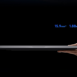 Dimensions and weight Xiaomi Redmibook 16 Pro 2026: 15.9 mm and 1.88 kg in hand
