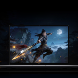 Intel Core Ultra Series 3 chip logo on Xiaomi Redmibook 16 Pro 2026