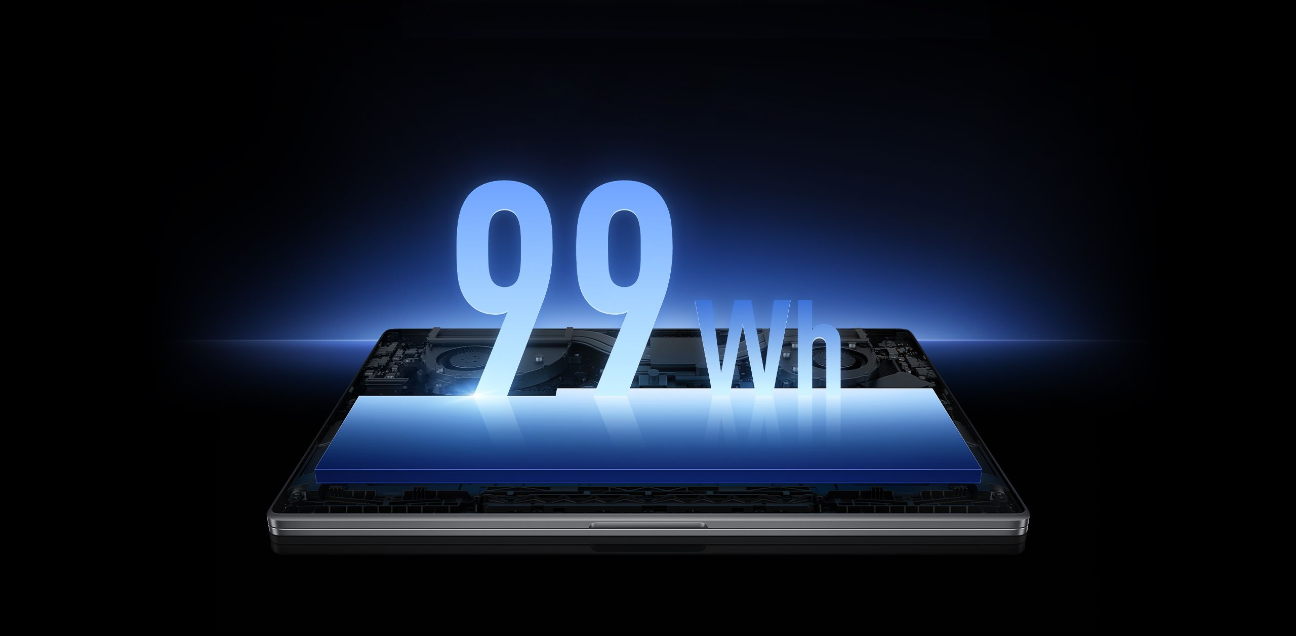 Battery life Xiaomi Redmibook 16 Pro 2026: 99 Wh and up to 30.4 hours runtime
